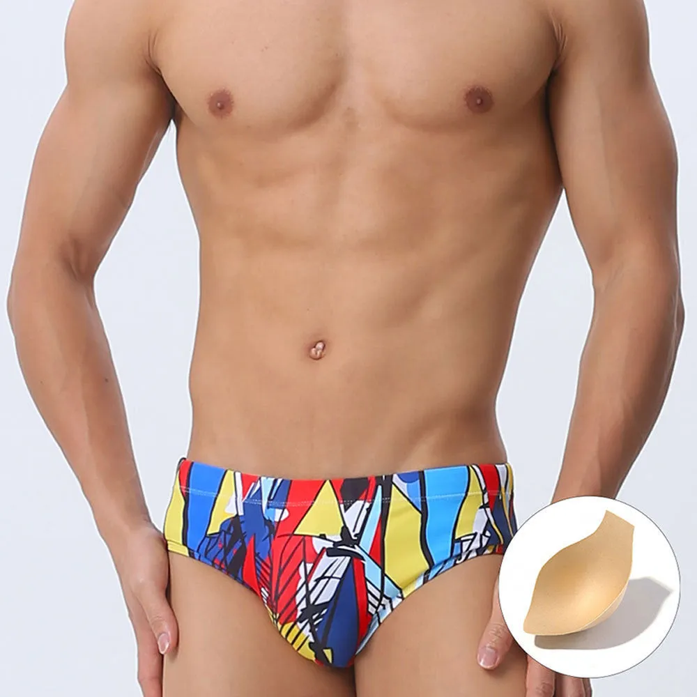 Sexy Art Graffiti Beach Vacation Swim Briefs