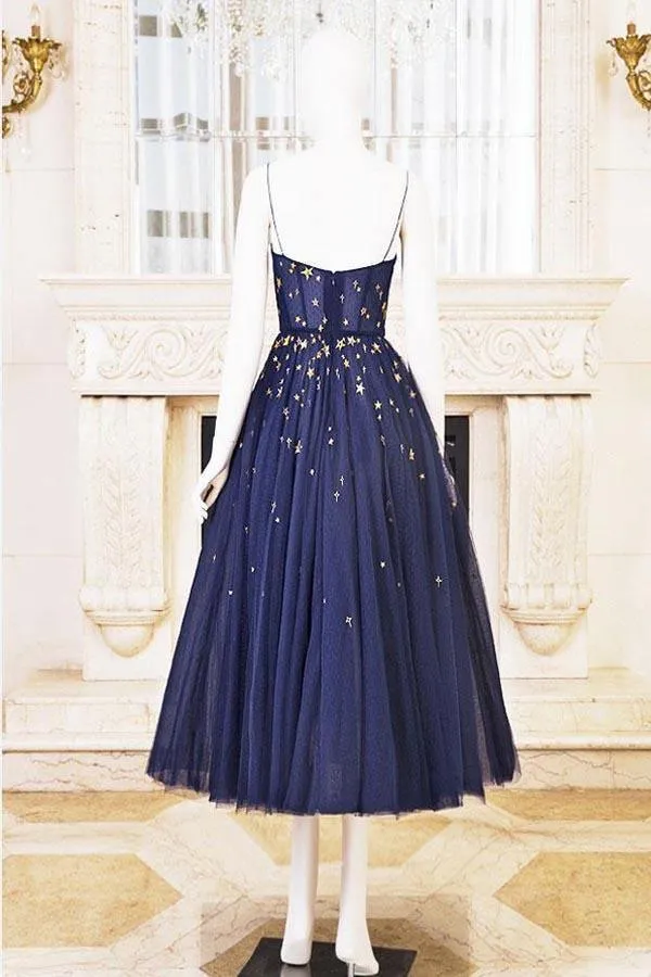 Sparkly Homecoming Dresses Stars A Line Short Prom Dress   PD384