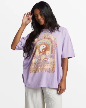 Surf Trip Oversized T-Shirt - Tulip