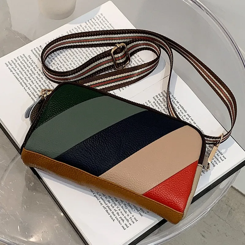 TEEK - Stripe Patchwork Purses