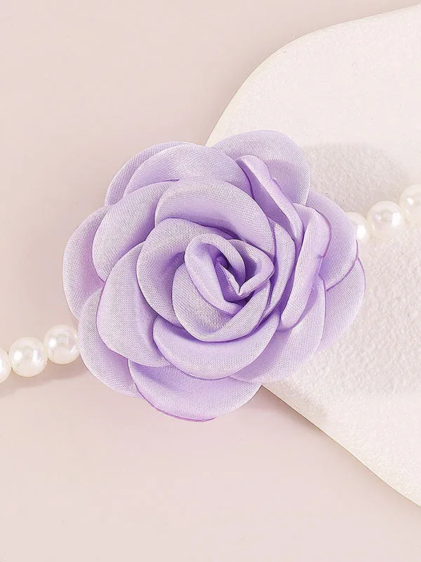 Three-Dimensional Flower Bracelet Accessories