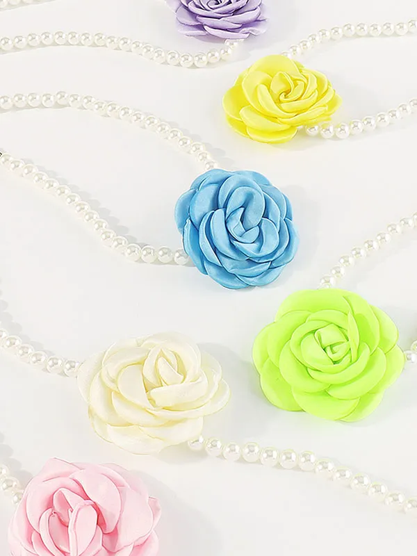 Three-Dimensional Flower Bracelet Accessories