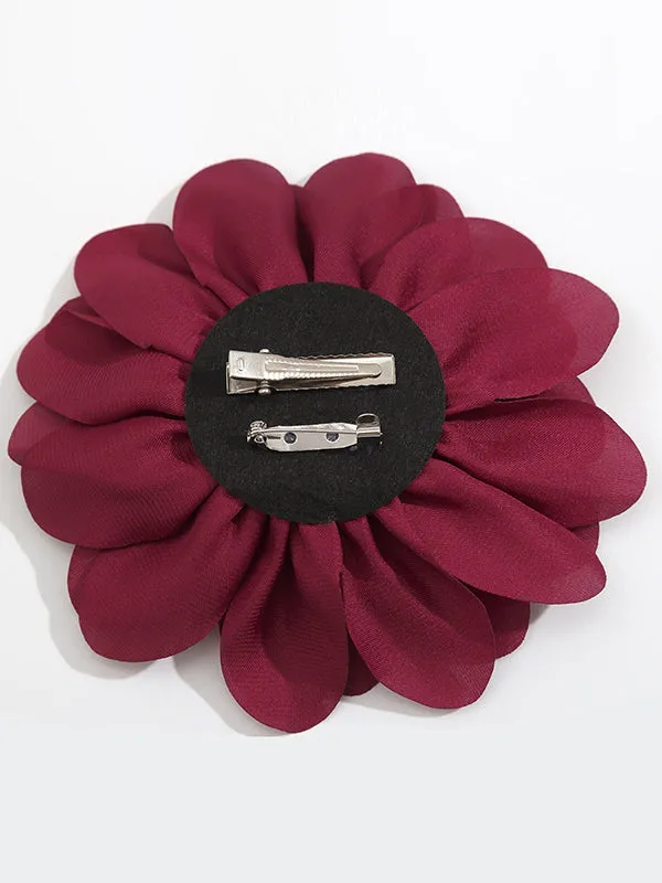 Three-Dimensional Flower Brooch Accessories