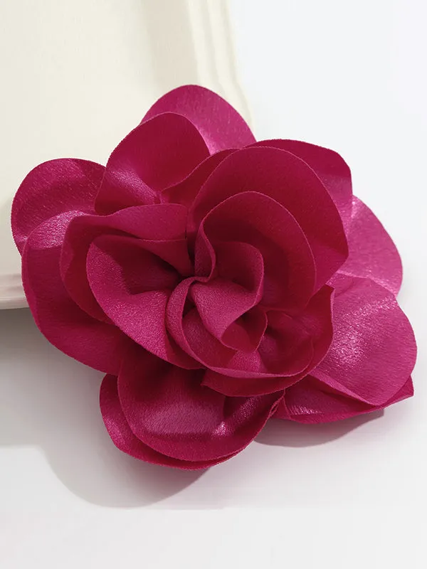 Three-Dimensional Flower Brooch Accessories