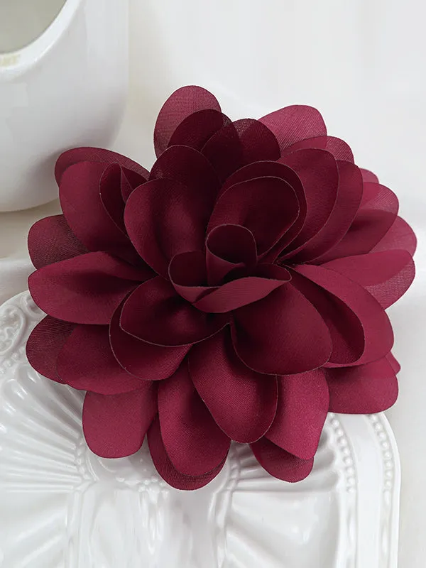 Three-Dimensional Flower Brooch Accessories