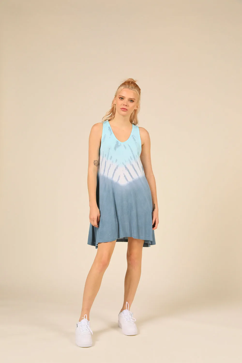 Tie Dye Swing Dress