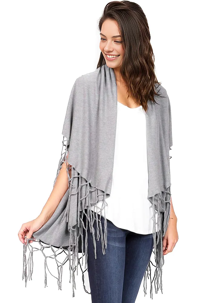 Total Catch Fringe Cardigan