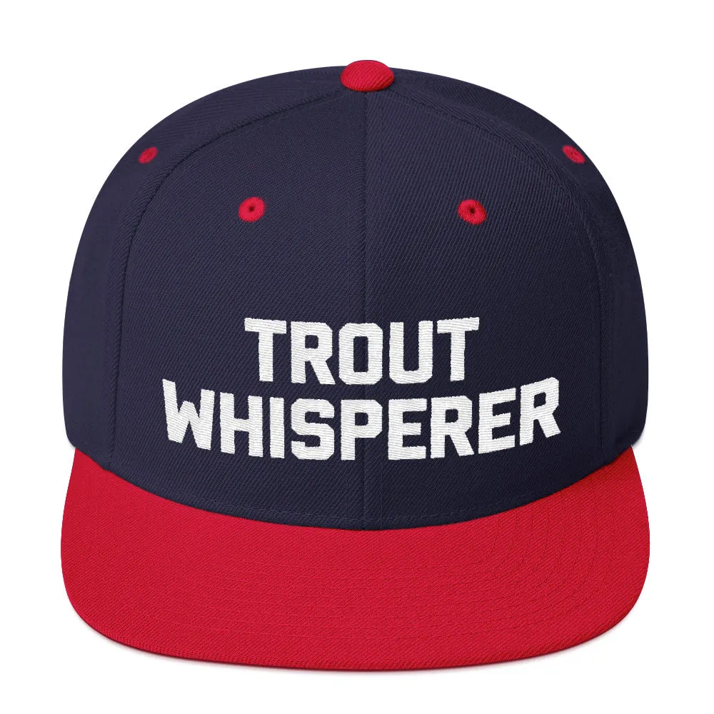 Trout Whisperer Snapback Hat