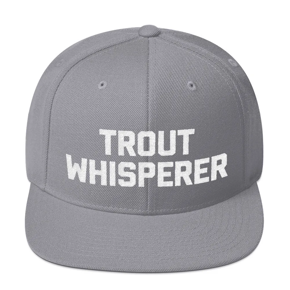 Trout Whisperer Snapback Hat