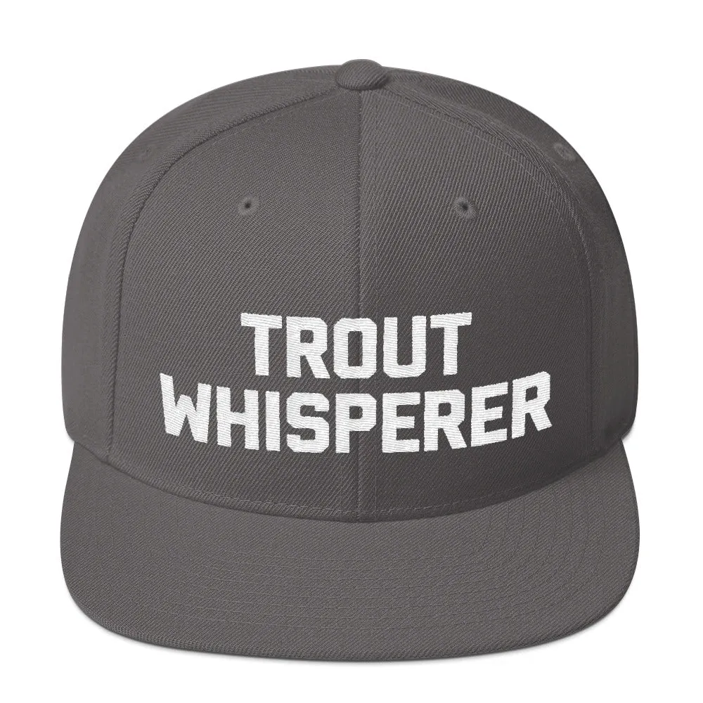 Trout Whisperer Snapback Hat