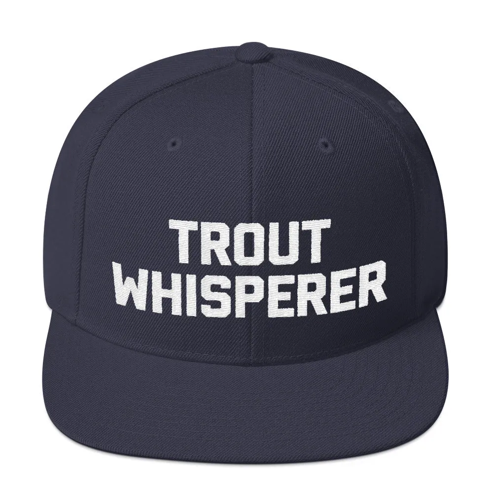 Trout Whisperer Snapback Hat