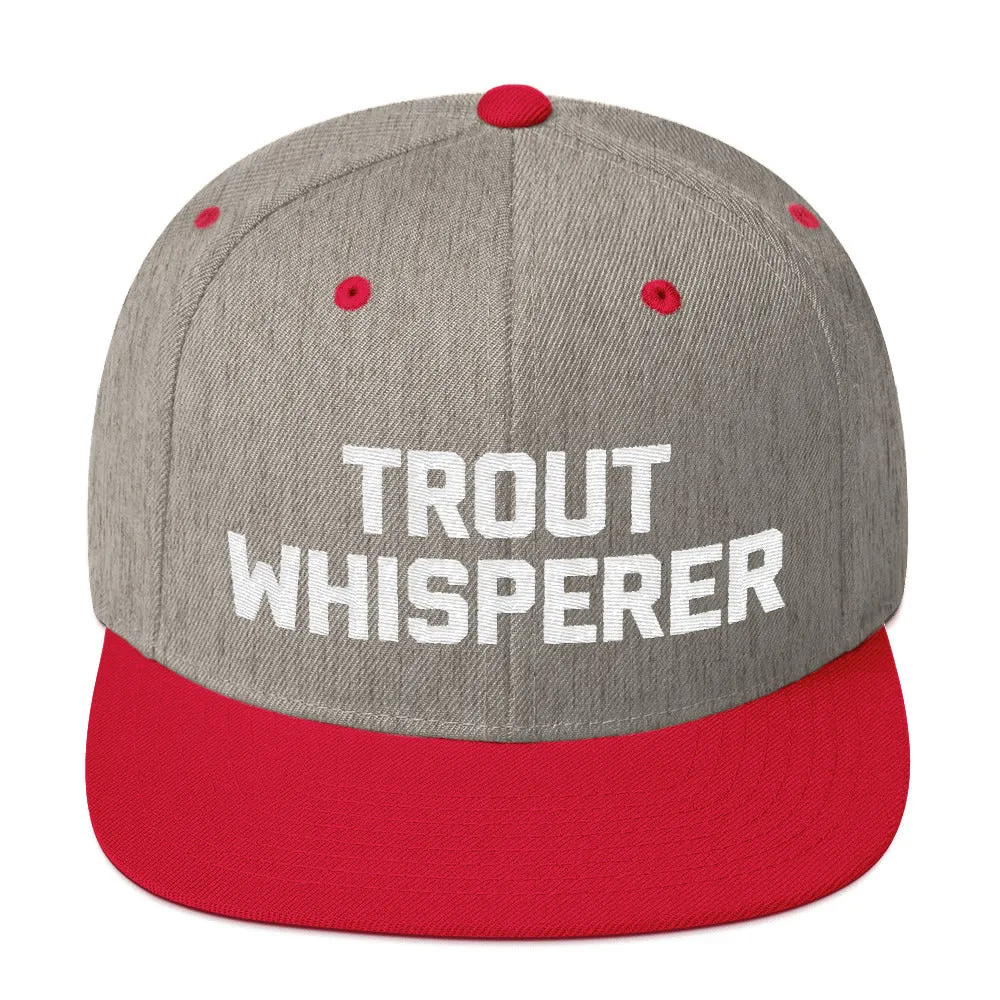 Trout Whisperer Snapback Hat