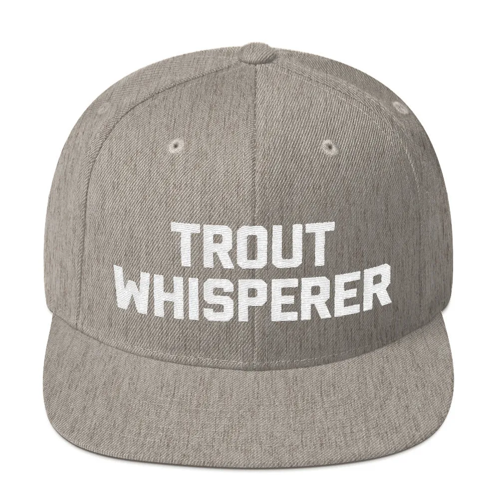 Trout Whisperer Snapback Hat