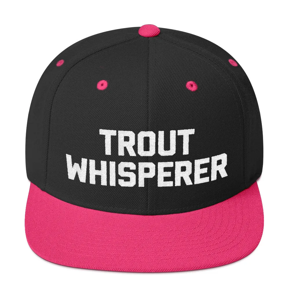 Trout Whisperer Snapback Hat